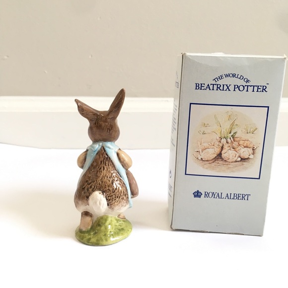 Beatrix Potter Royal Albert Mrs Flopsy Bunny, Original Box, 1989 Vintage - Picture 4 of 9